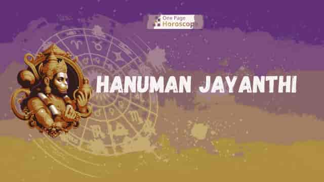 Hanuman Jayanthi