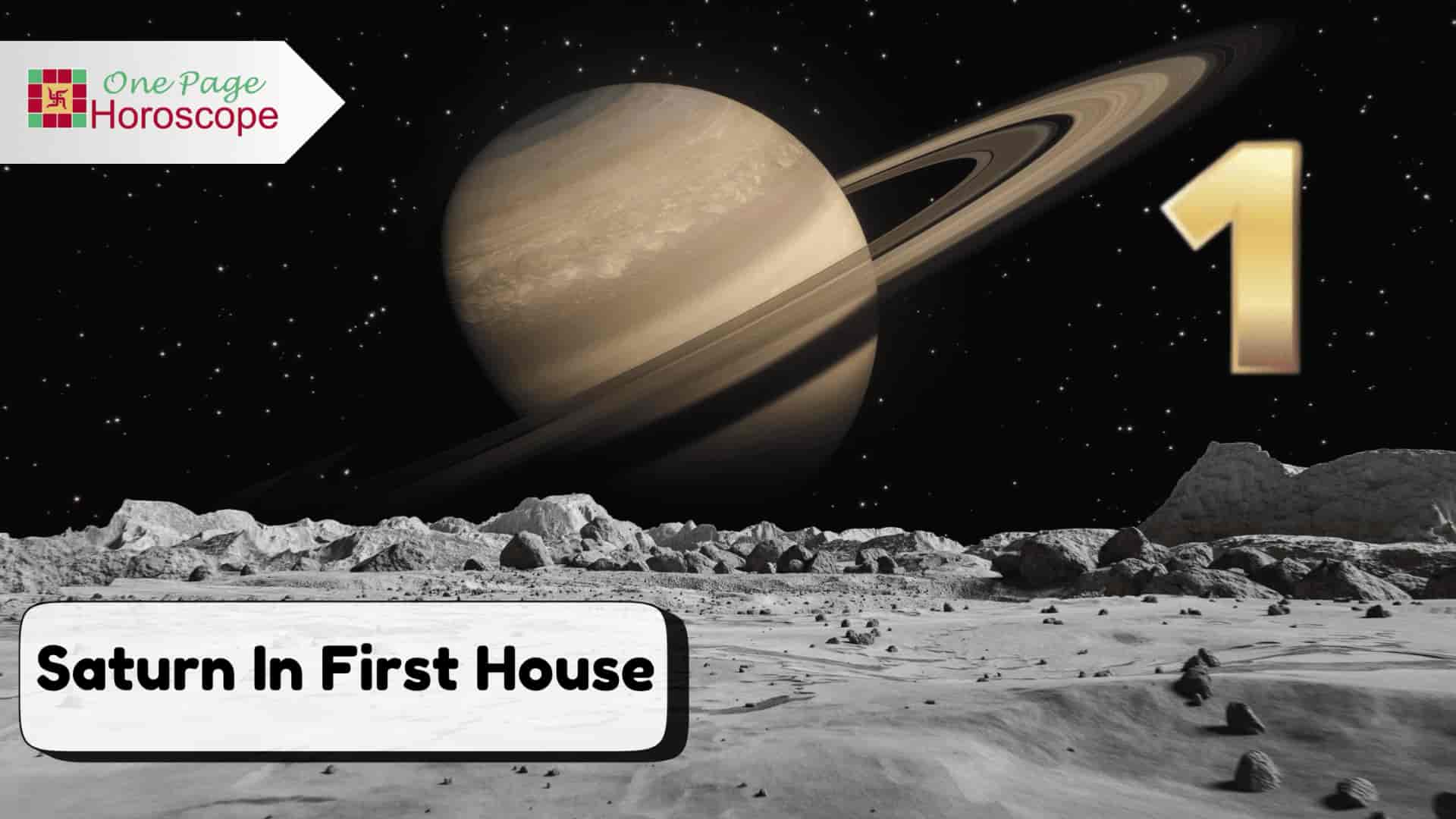 saturn in first house