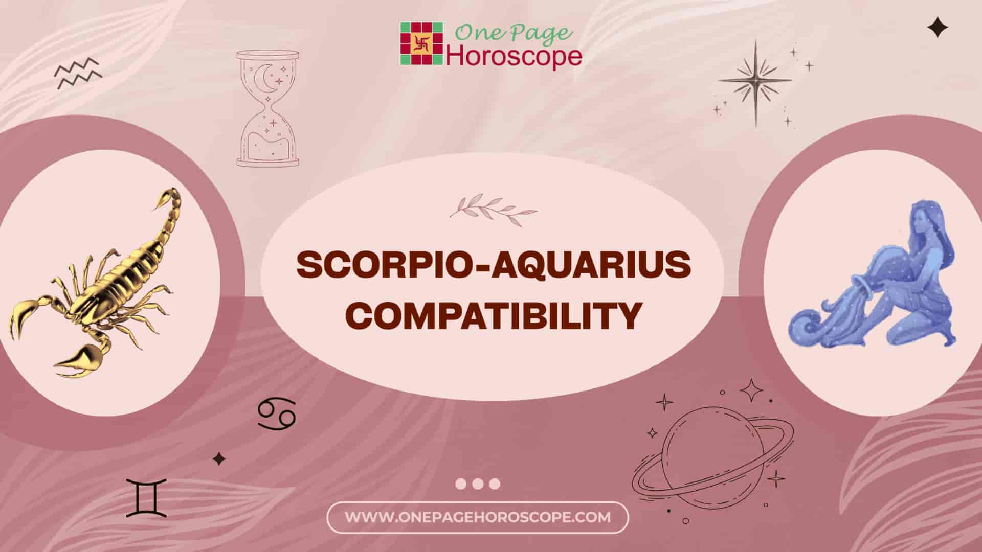 scorpio aquarius compatibility