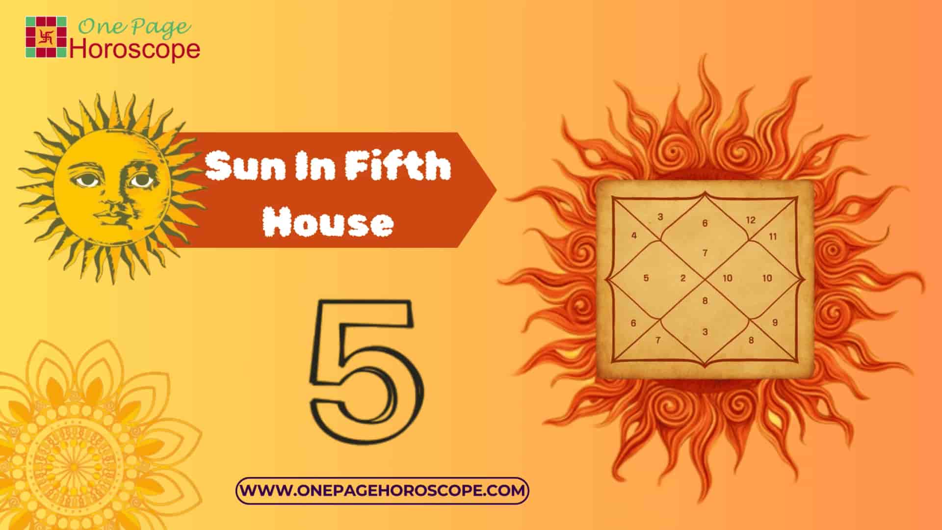 sun in fifth house