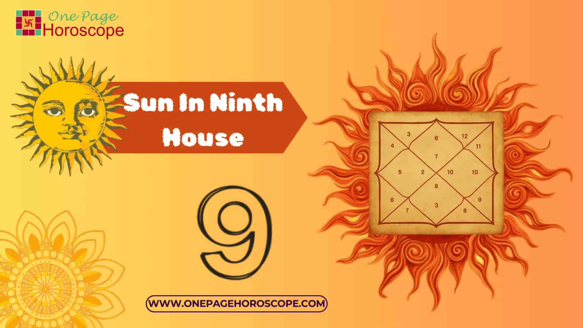 sun in ninth house