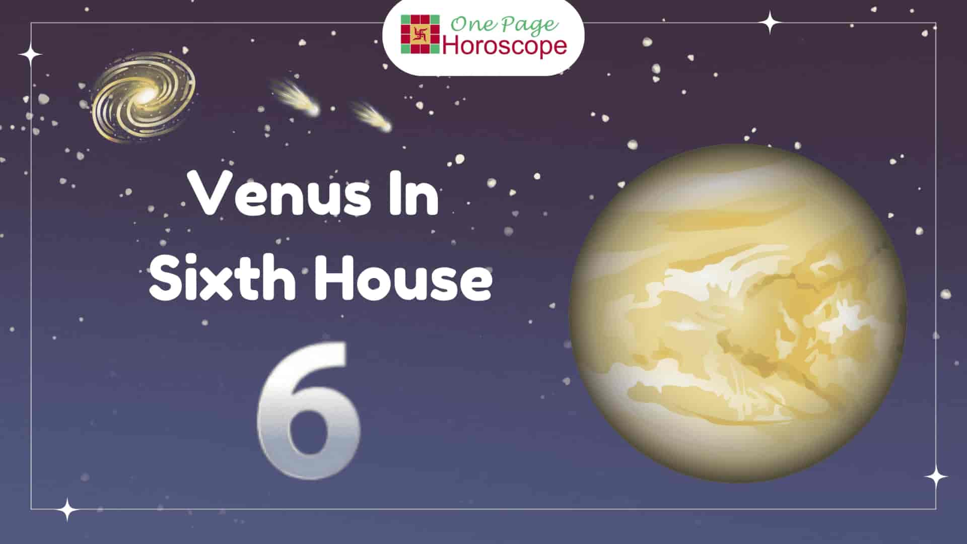 venus in sixth house