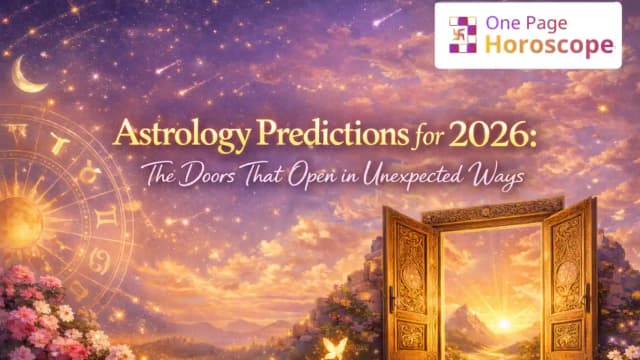 Astrology Predictions for 2026: The Doors That Open in Unexpected Ways