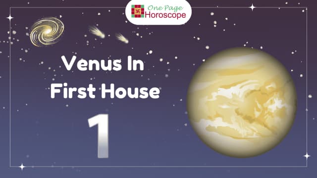 venus in first house