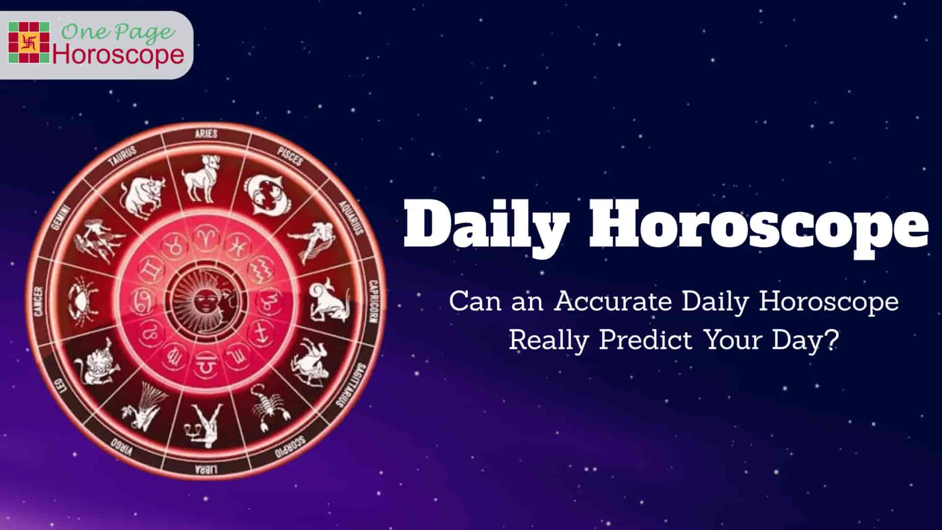 Accurate Daily Horoscope