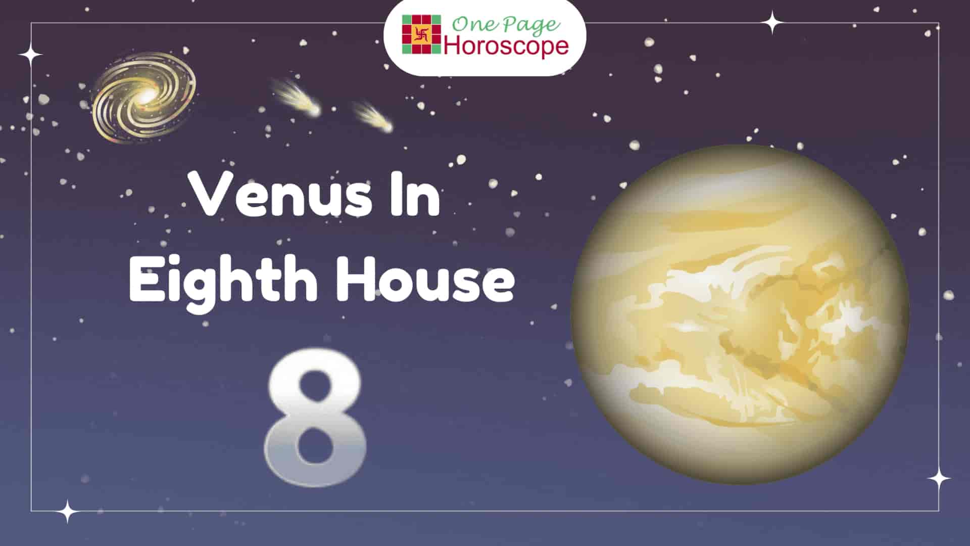 venus in eighth house